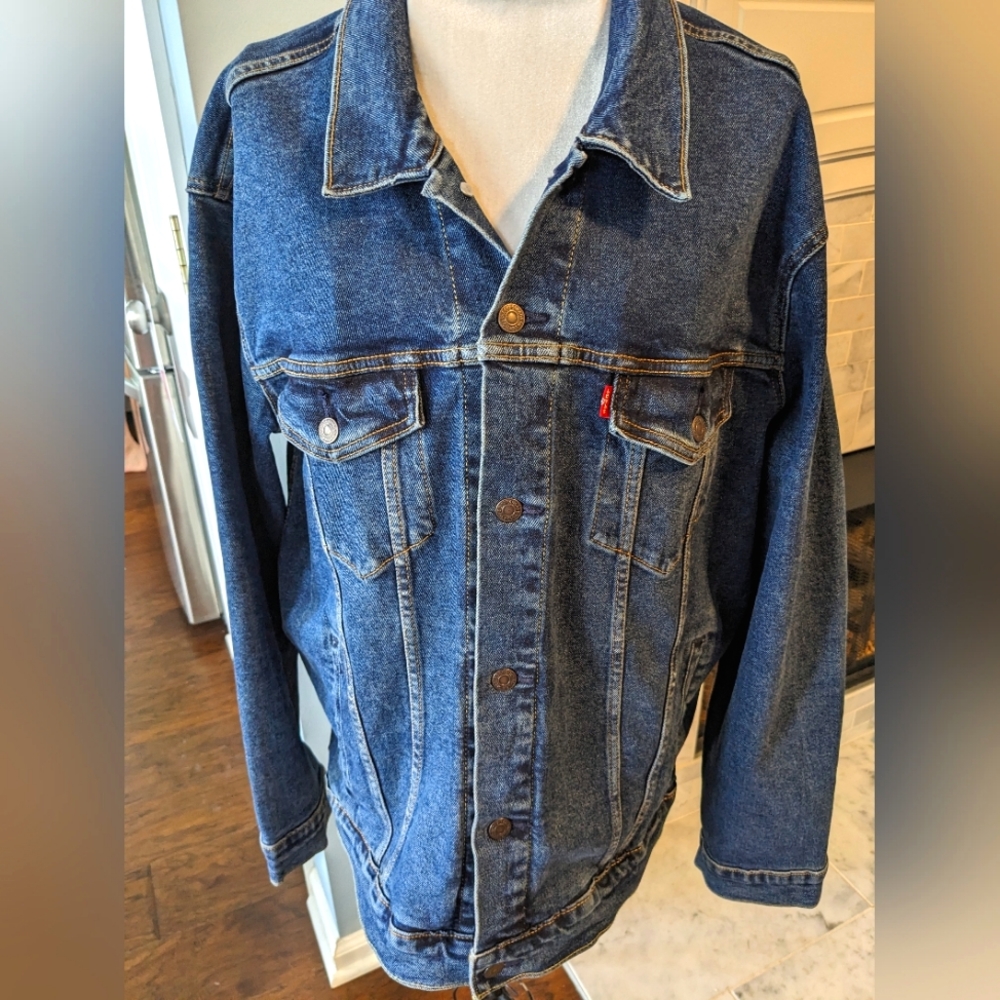 thumbnail image 2 of Women's Jean Shackets The Beauty North Oversized Denim Jacket - Women's Frayed Hem Shacket & Button Down Jean Jacket Oversized Jean Jacket Woman 2 of 9